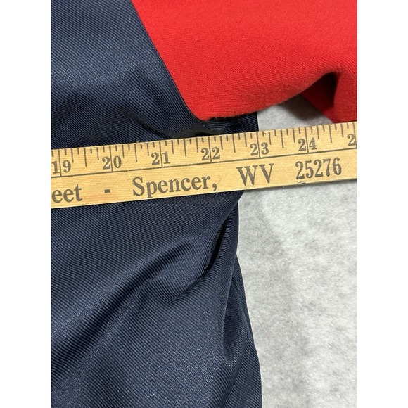 Cleveland INDIANS JH Designs Reversible Hooded Nylon Coat Youth XL Vintage - Picture 4 of 9